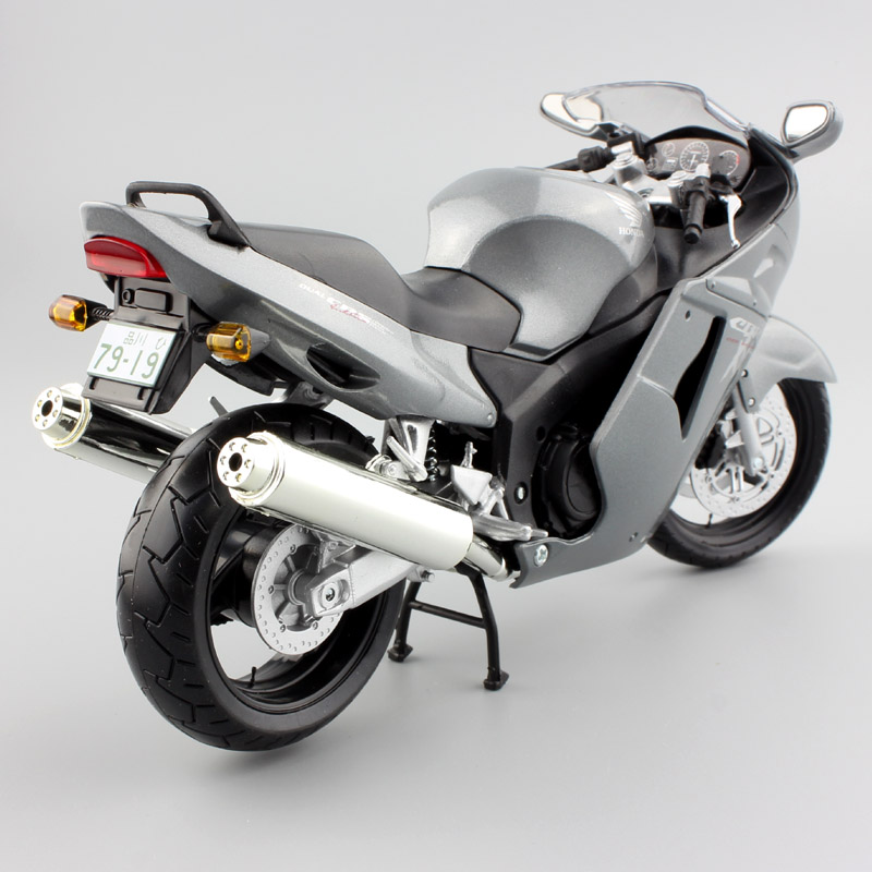 1:12 scale automaxx kids Motorcycle Honda CBR 1100XX CBR1100XX Sport Super Blackbird Diecast motor bike models race toy Vehicles