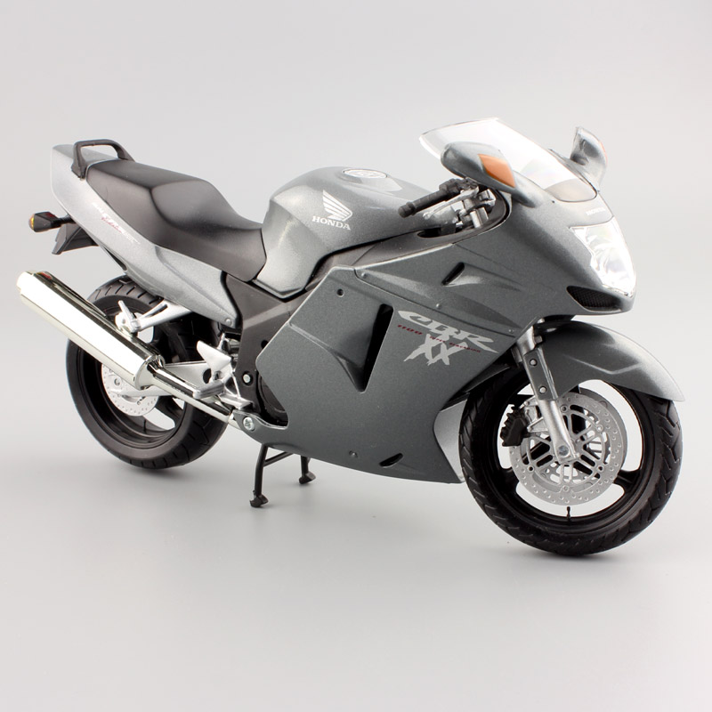 1:12 scale automaxx kids Motorcycle Honda CBR 1100XX CBR1100XX Sport Super Blackbird Diecast motor bike models race toy Vehicles