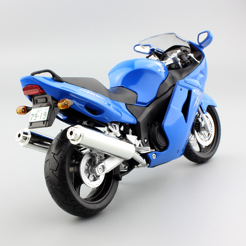 1:12 scale automaxx kids Motorcycle Honda CBR 1100XX CBR1100XX Sport Super Blackbird Diecast motor bike models race toy Vehicles