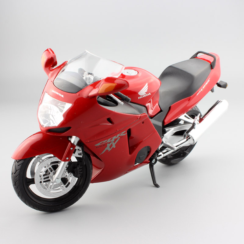 1:12 scale automaxx kids Motorcycle Honda CBR 1100XX CBR1100XX Sport Super Blackbird Diecast motor bike models race toy Vehicles
