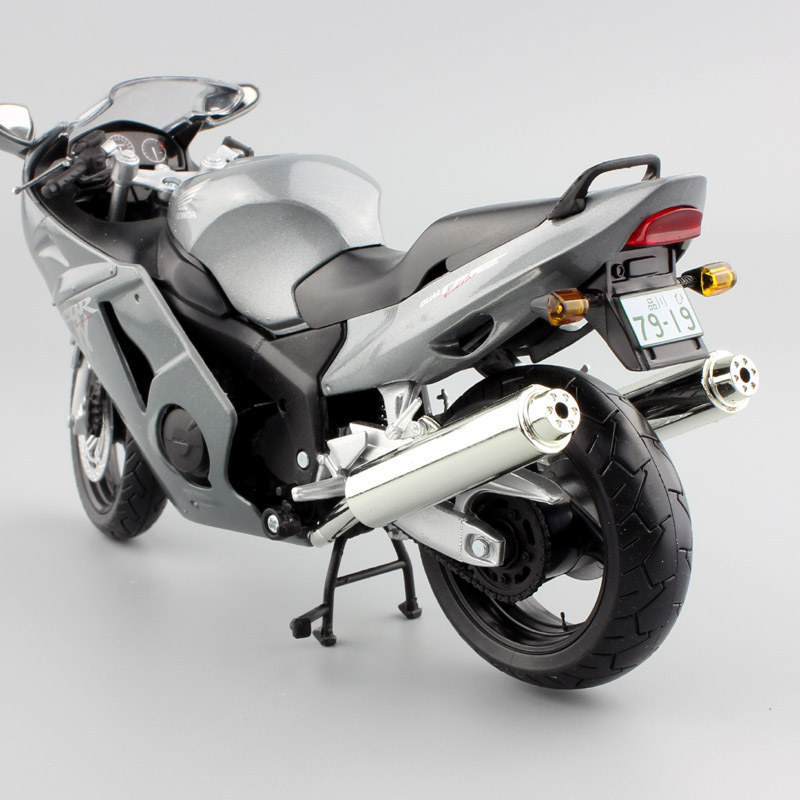 1:12 scale automaxx kids Motorcycle Honda CBR 1100XX CBR1100XX Sport Super Blackbird Diecast motor bike models race toy Vehicles