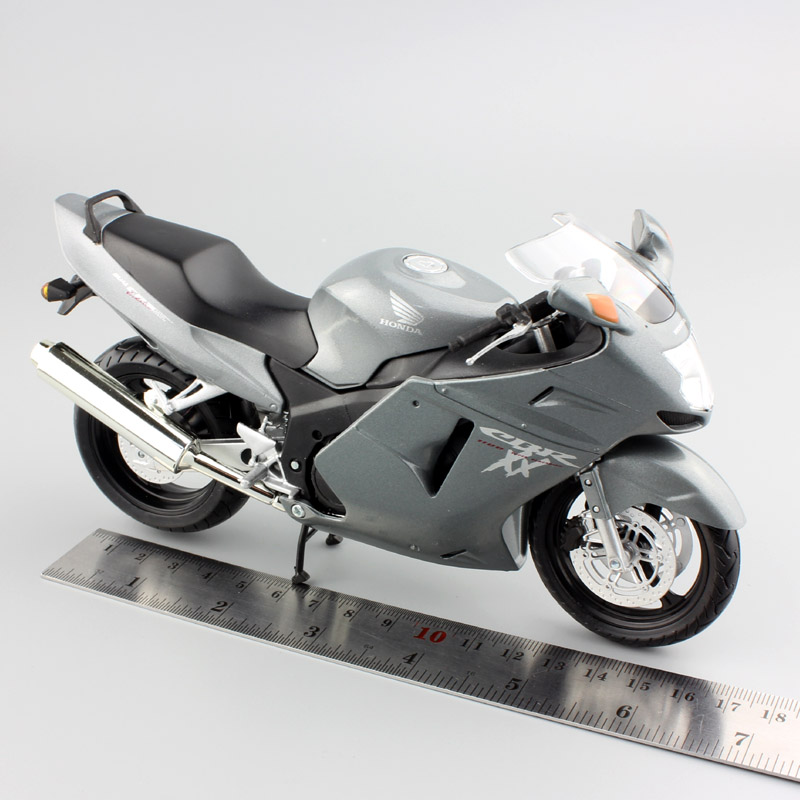 1:12 scale automaxx kids Motorcycle Honda CBR 1100XX CBR1100XX Sport Super Blackbird Diecast motor bike models race toy Vehicles