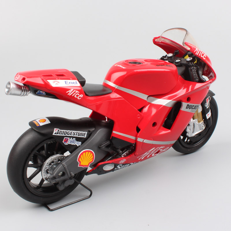 1:12 Newray Moto 2008 moto racing bike ducati Desmosedici GP8 No.33 Marco Melandri Scale Vehicle motorcycle GP Diecast model toy