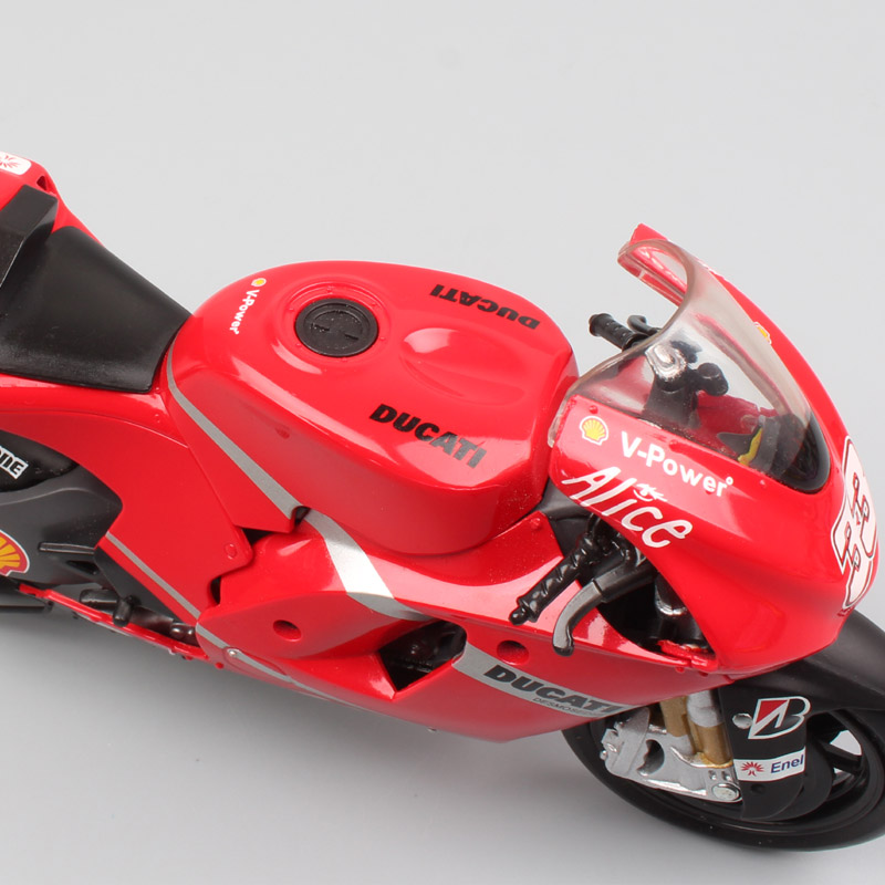 1:12 Newray Moto 2008 moto racing bike ducati Desmosedici GP8 No.33 Marco Melandri Scale Vehicle motorcycle GP Diecast model toy