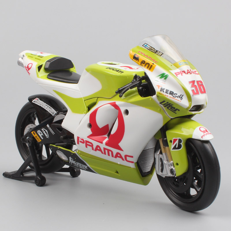 1/12 Scale Mini Newray Pramac racing team Desmosedici ducati GP10 2010 No.36 Mika Kallio Vehicles moto bike Diecast model toy GP 1/12 Scale Mini Newray Pramac racing team Desmosedici ducati GP10 2010 No.36 Mika Kallio Vehicles moto bike Diecast model toy GP