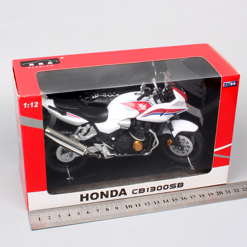 1/12 Automaxx Honda CB1300SB CB1300 Super Four Scale Motorcycle Diecasts & Toy Vehicles bike toys Replicas for kid boy collector