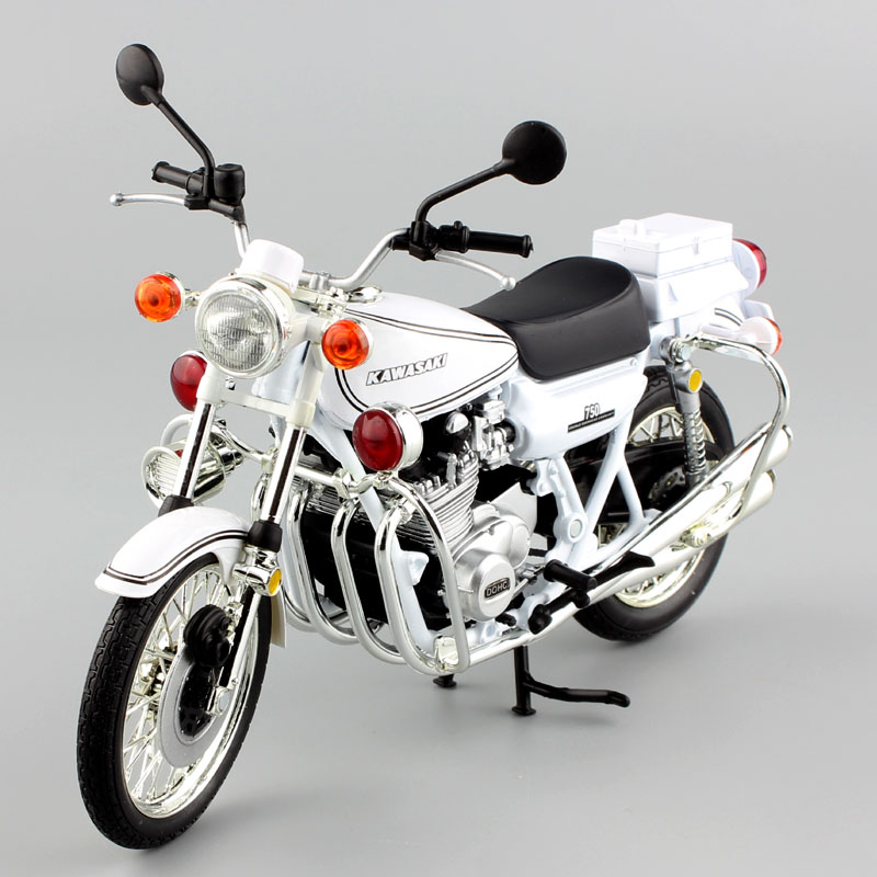 Child's 1:12 scale small KAWASAKI 750 RS-P Z750 road star super bike Motorcycle Die casting moto sport DOHC Model car gift toy