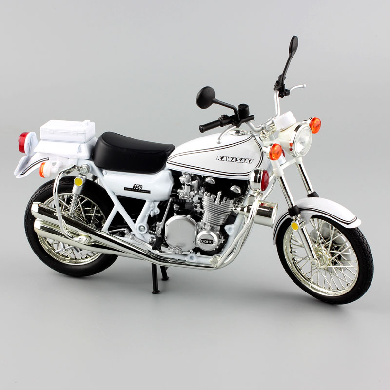 Child's 1:12 scale small KAWASAKI 750 RS-P Z750 road star super bike Motorcycle Die casting moto sport DOHC Model car gift toy