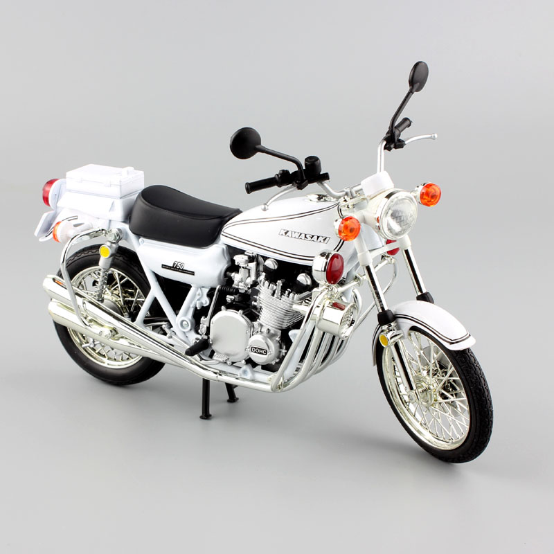 Child's 1:12 scale small KAWASAKI 750 RS-P Z750 road star super bike Motorcycle Die casting moto sport DOHC Model car gift toy
