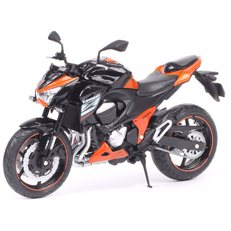 Automaxx 1:12 Scale Kawasaki Z800 Street Racing Bike Diecasts & Toy Vehicle Model Motorcycle Toy Replicas Gift Hobby Collection