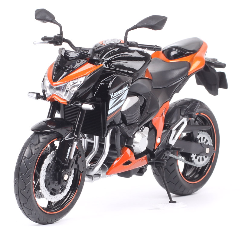 Automaxx 1:12 Scale Kawasaki Z800 Street Racing Bike Diecasts & Toy Vehicle Model Motorcycle Toy Replicas Gift Hobby Collection