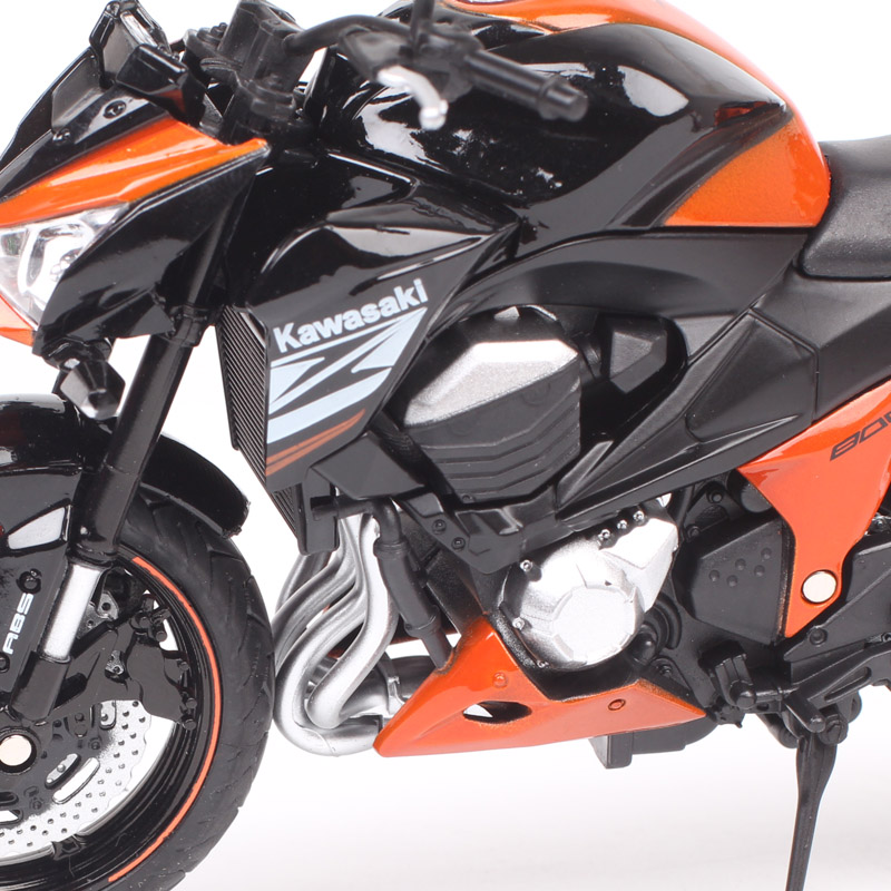 Automaxx 1:12 Scale Kawasaki Z800 Street Racing Bike Diecasts & Toy Vehicle Model Motorcycle Toy Replicas Gift Hobby Collection