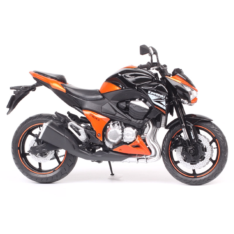 Automaxx 1:12 Scale Kawasaki Z800 Street Racing Bike Diecasts & Toy Vehicle Model Motorcycle Toy Replicas Gift Hobby Collection