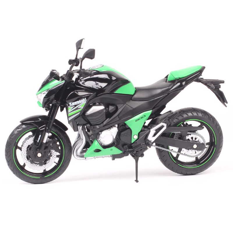 Automaxx 1:12 Scale Kawasaki Z800 Street Racing Bike Diecasts & Toy Vehicle Model Motorcycle Toy Replicas Gift Hobby Collection