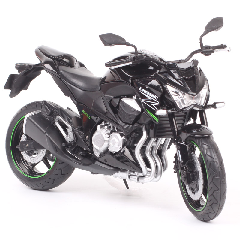 Automaxx 1:12 Scale Kawasaki Z800 Street Racing Bike Diecasts & Toy Vehicle Model Motorcycle Toy Replicas Gift Hobby Collection