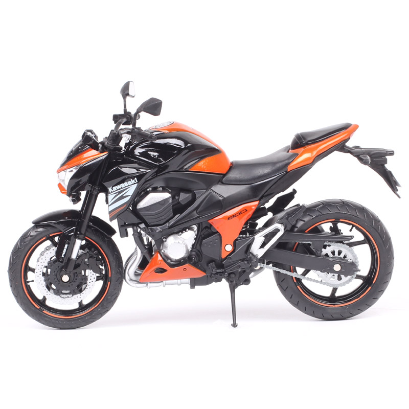 Automaxx 1:12 Scale Kawasaki Z800 Street Racing Bike Diecasts & Toy Vehicle Model Motorcycle Toy Replicas Gift Hobby Collection