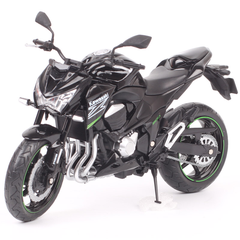 Automaxx 1:12 Scale Kawasaki Z800 Street Racing Bike Diecasts & Toy Vehicle Model Motorcycle Toy Replicas Gift Hobby Collection
