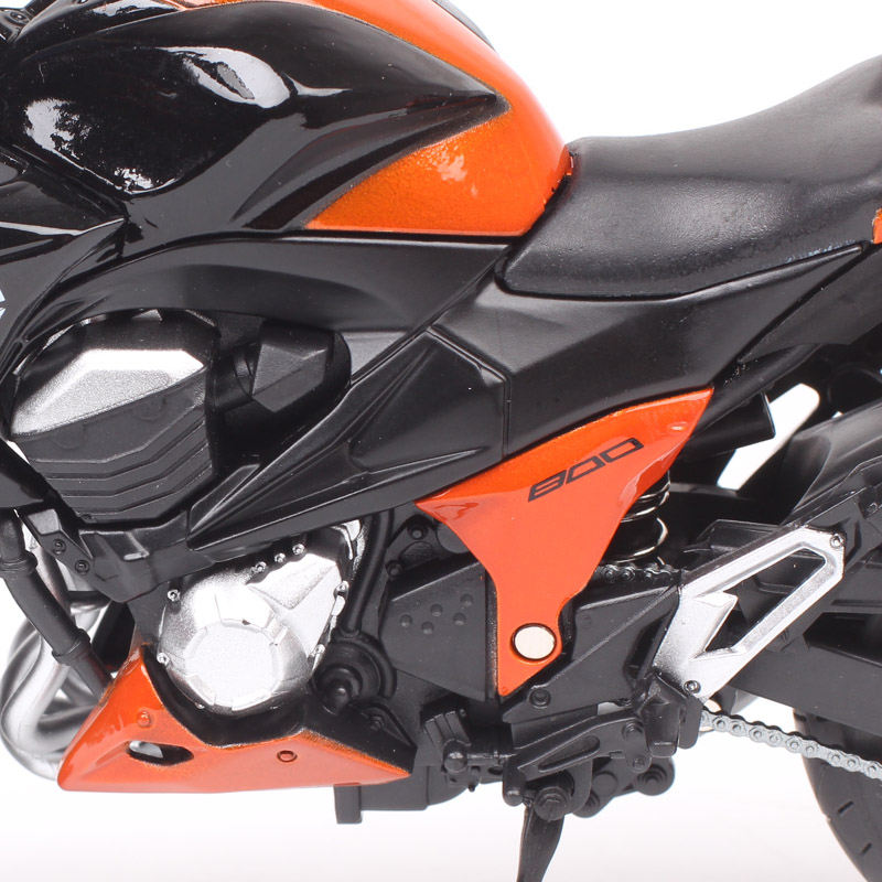 Automaxx 1:12 Scale Kawasaki Z800 Street Racing Bike Diecasts & Toy Vehicle Model Motorcycle Toy Replicas Gift Hobby Collection