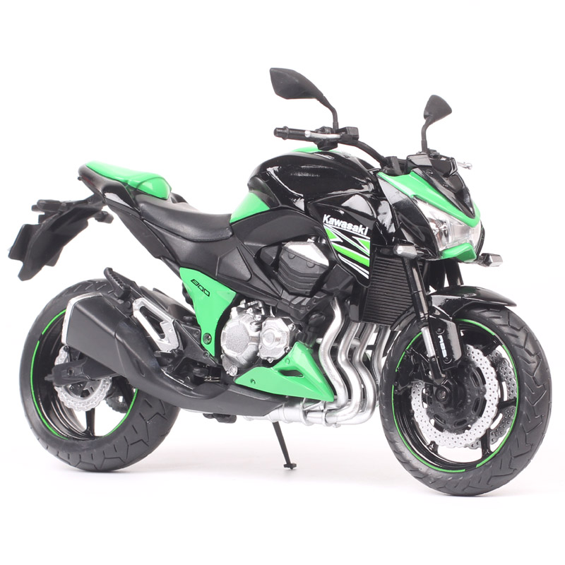 Automaxx 1:12 Scale Kawasaki Z800 Street Racing Bike Diecasts & Toy Vehicle Model Motorcycle Toy Replicas Gift Hobby Collection