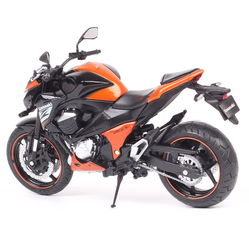 Automaxx 1:12 Scale Kawasaki Z800 Street Racing Bike Diecasts & Toy Vehicle Model Motorcycle Toy Replicas Gift Hobby Collection