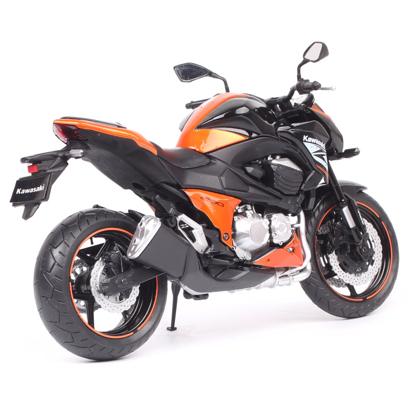 Automaxx 1:12 Scale Kawasaki Z800 Street Racing Bike Diecasts & Toy Vehicle Model Motorcycle Toy Replicas Gift Hobby Collection