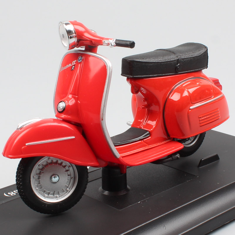 Kid 1/18 scale vintage maisto Piaggio Vespa GTR 1968 125 motor scooter motorcycle motorbike diecast toy model for boy collection