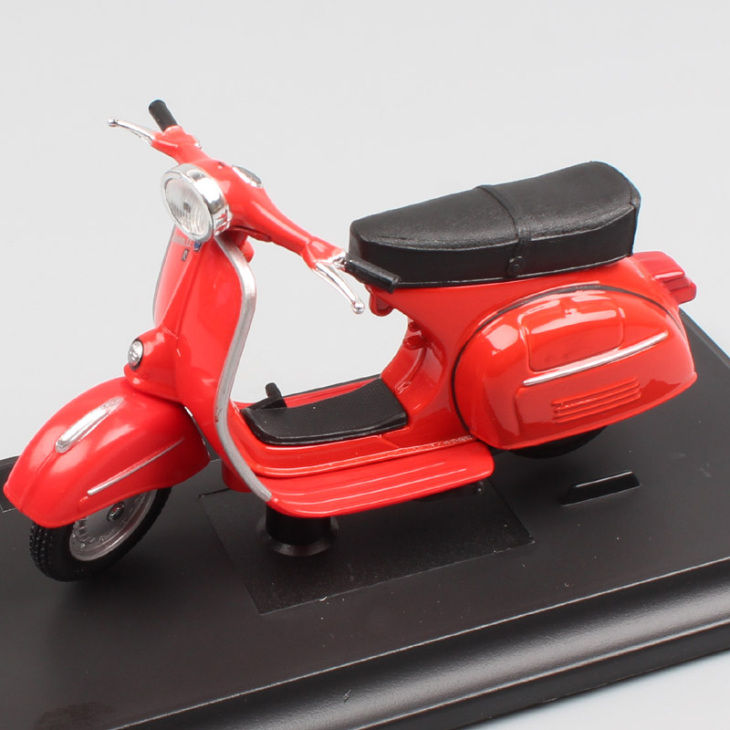 Kid 1/18 scale vintage maisto Piaggio Vespa GTR 1968 125 motor scooter motorcycle motorbike diecast toy model for boy collection