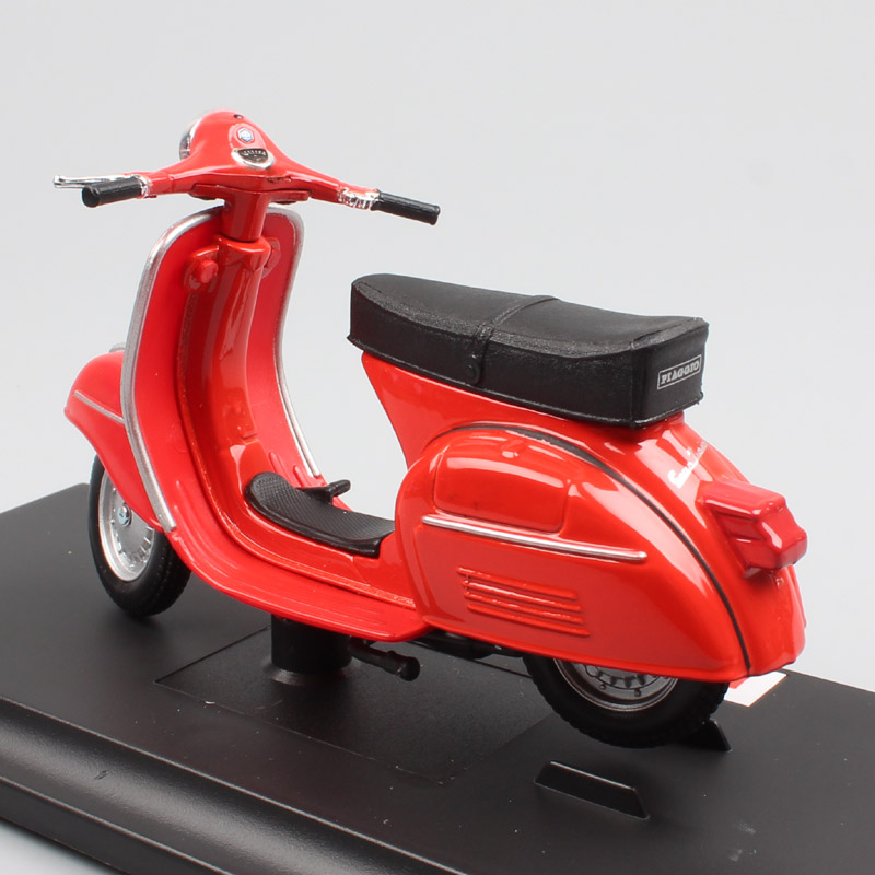 Kid 1/18 scale vintage maisto Piaggio Vespa GTR 1968 125 motor scooter motorcycle motorbike diecast toy model for boy collection