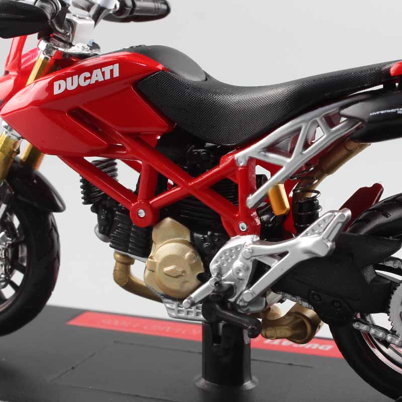 Maisto 1/18 Scale Ducati Hypermotard 1100S Motorcycle Street Race Bike Moto Diecasts & Toy Vehicles Modeling Toys For Boys Kids