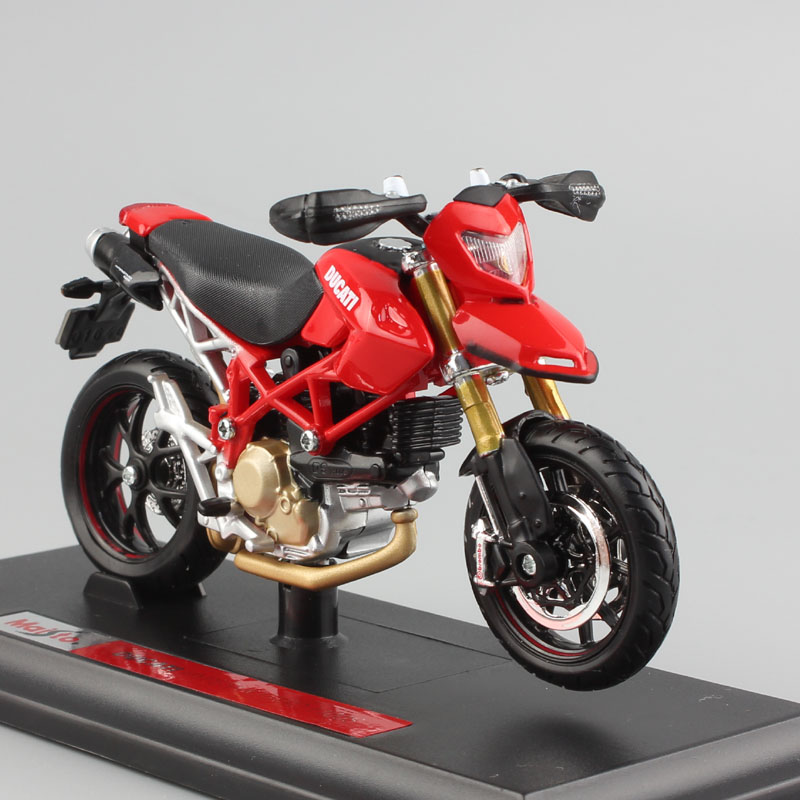 Maisto 1/18 Scale Ducati Hypermotard 1100S Motorcycle Street Race Bike Moto Diecasts & Toy Vehicles Modeling Toys For Boys Kids