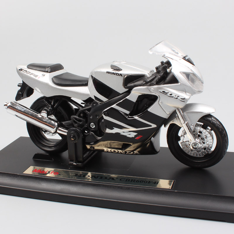 1:18 scale brands Maisto Honda CBR600F F4i Hurricane sport race moto bike diecast motorcycle car toy model miniatures of kid boy
