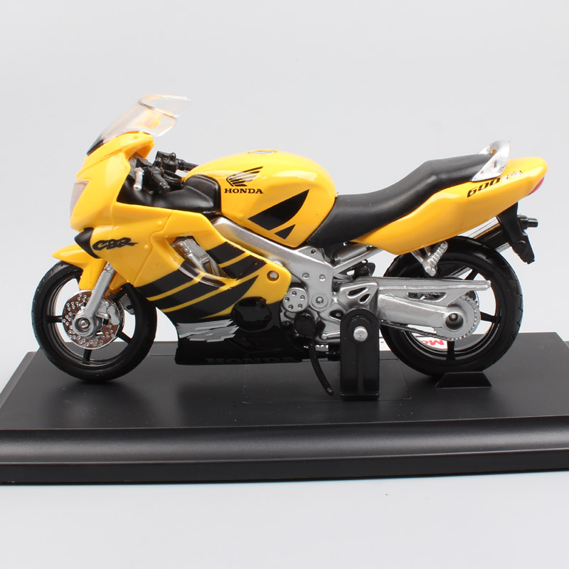 1:18 scale brands Maisto Honda CBR600F F4i Hurricane sport race moto bike diecast motorcycle car toy model miniatures of kid boy