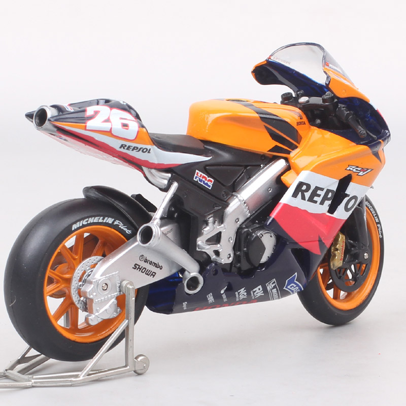 1:18 Scale Guiloy Honda RC211V Repsol #27 Rider Casey Stoner 2006 GP Motorcycle Model Diecast MotorBike Toy Vehicles Replicas 1:18 Scale Guiloy Honda RC211V Repsol #27 Rider Casey Stoner 2006 GP Motorcycle Model Diecast MotorBike Toy Vehicles Replicas