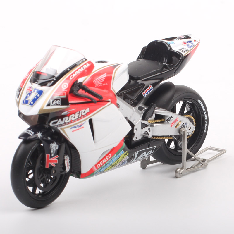 1:18 Scale Guiloy Honda RC211V Repsol #27 Rider Casey Stoner 2006 GP Motorcycle Model Diecast MotorBike Toy Vehicles Replicas 1:18 Scale Guiloy Honda RC211V Repsol #27 Rider Casey Stoner 2006 GP Motorcycle Model Diecast MotorBike Toy Vehicles Replicas