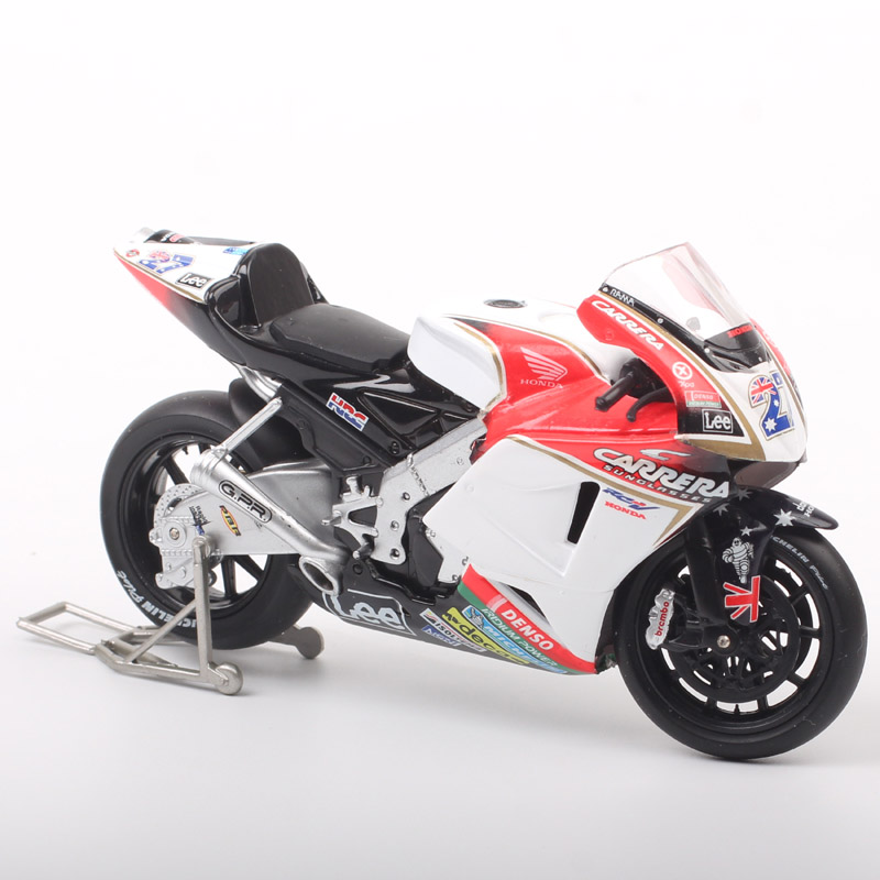 1:18 Scale Guiloy Honda RC211V Repsol #27 Rider Casey Stoner 2006 GP Motorcycle Model Diecast MotorBike Toy Vehicles Replicas 1:18 Scale Guiloy Honda RC211V Repsol #27 Rider Casey Stoner 2006 GP Motorcycle Model Diecast MotorBike Toy Vehicles Replicas