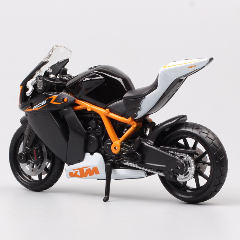 1:18 Scale Bburago 1190 RC8 R Sports Bike Diecast Model Toy Superbike Vehicles Motorcycle Street Rider Children Hobby Souvenir