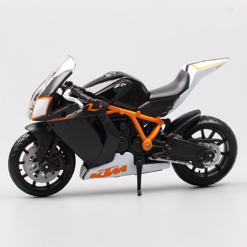1:18 Scale Bburago 1190 RC8 R Sports Bike Diecast Model Toy Superbike Vehicles Motorcycle Street Rider Children Hobby Souvenir