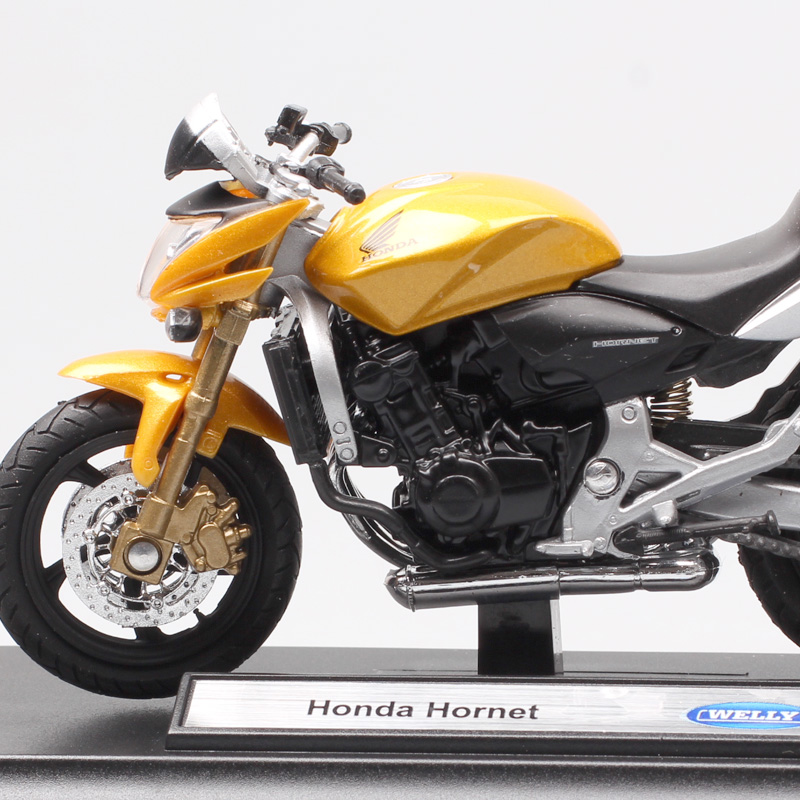 1:18 scale Mini Welly classic honda CB600F honret 599 motorcycle Diecasts Vehicles toy moto bike race for kid boys Replicas gift