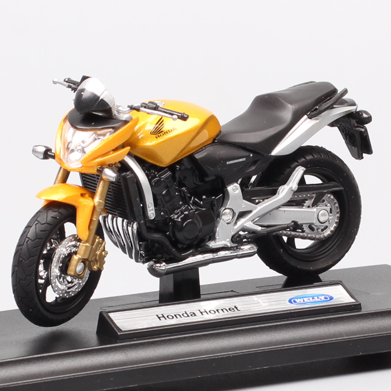 1:18 scale Mini Welly classic honda CB600F honret 599 motorcycle Diecasts Vehicles toy moto bike race for kid boys Replicas gift