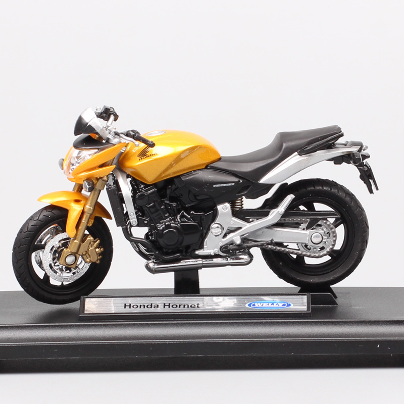 1:18 scale Mini Welly classic honda CB600F honret 599 motorcycle Diecasts Vehicles toy moto bike race for kid boys Replicas gift