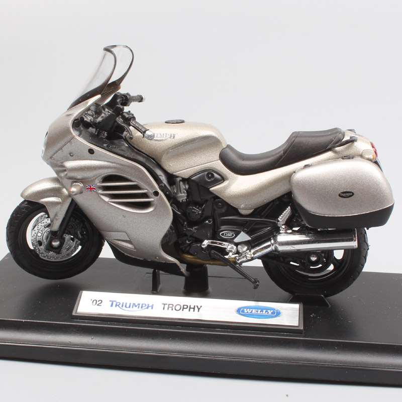 1:18 scale 2002 Triumph Trophy touring motorcycle Motorbikes metal miniature model collection gifts Diecast Kids toys for boys