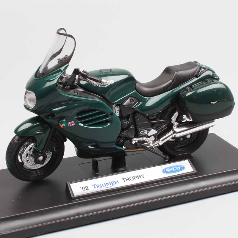 1:18 scale 2002 Triumph Trophy touring motorcycle Motorbikes metal miniature model collection gifts Diecast Kids toys for boys