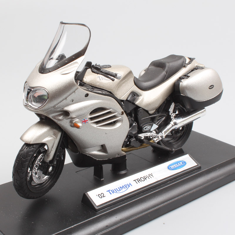 1:18 scale 2002 Triumph Trophy touring motorcycle Motorbikes metal miniature model collection gifts Diecast Kids toys for boys