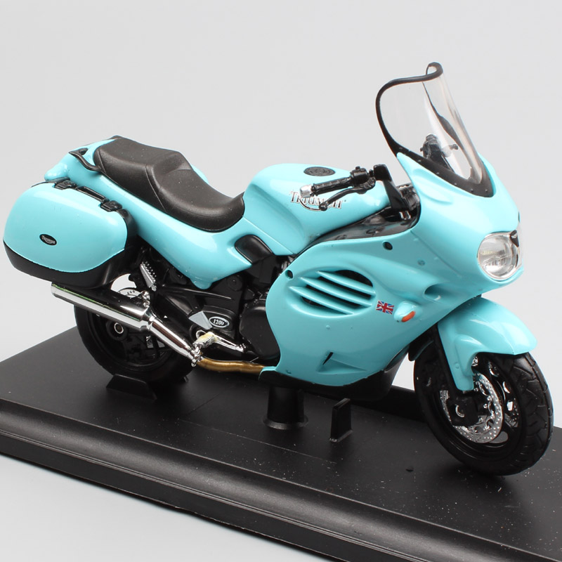1:18 scale 2002 Triumph Trophy touring motorcycle Motorbikes metal miniature model collection gifts Diecast Kids toys for boys