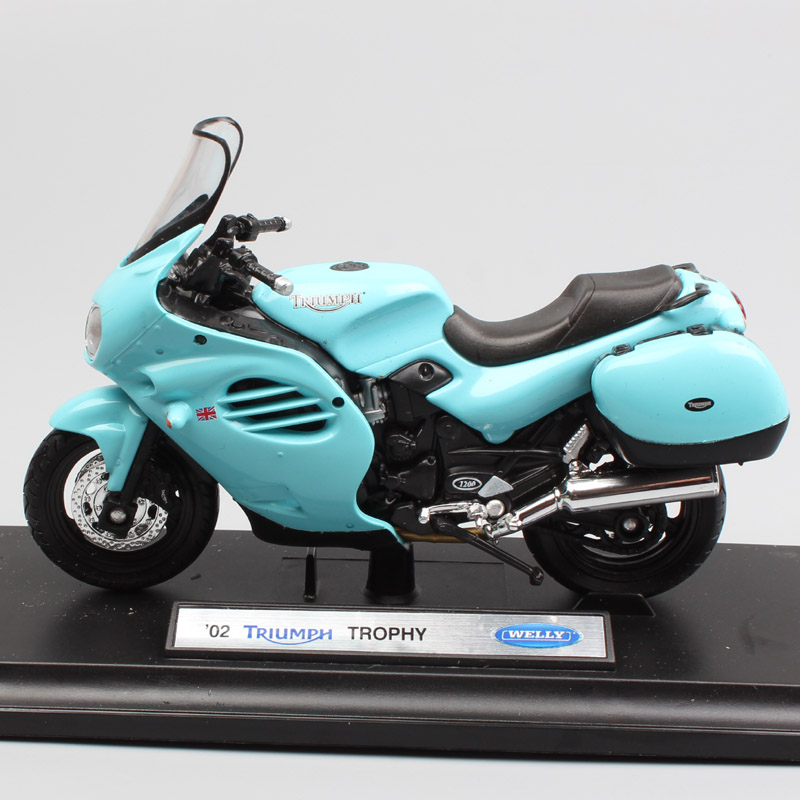1:18 scale 2002 Triumph Trophy touring motorcycle Motorbikes metal miniature model collection gifts Diecast Kids toys for boys