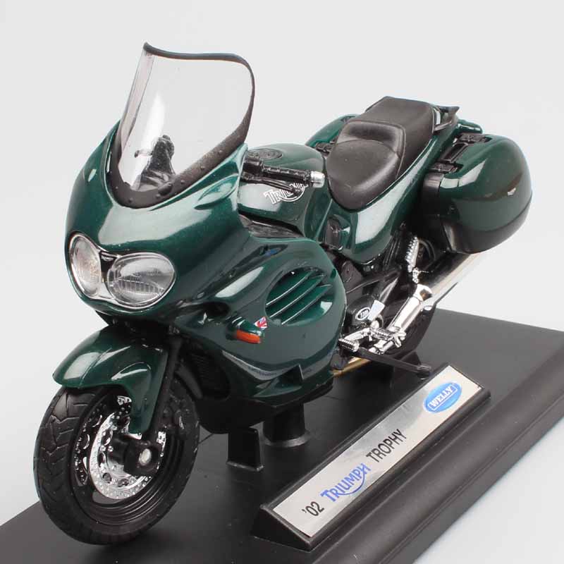 1:18 scale 2002 Triumph Trophy touring motorcycle Motorbikes metal miniature model collection gifts Diecast Kids toys for boys