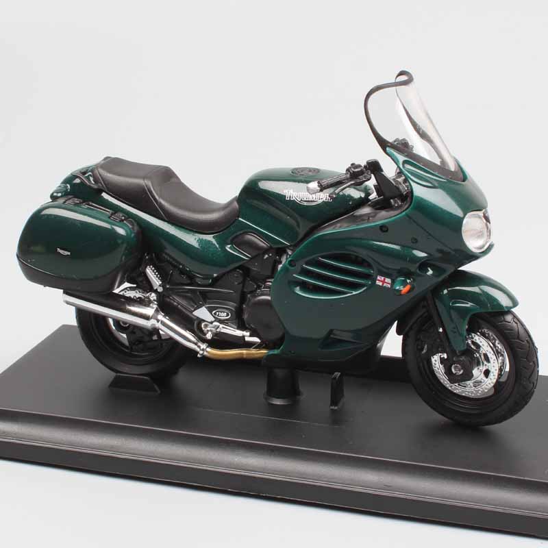 1:18 scale 2002 Triumph Trophy touring motorcycle Motorbikes metal miniature model collection gifts Diecast Kids toys for boys