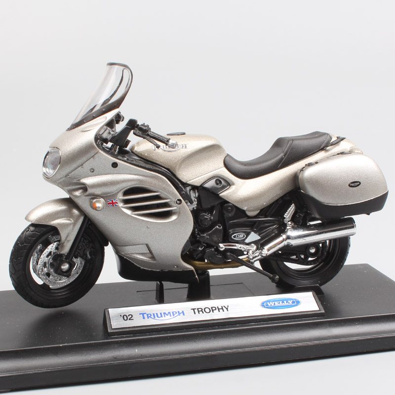1:18 scale 2002 Triumph Trophy touring motorcycle Motorbikes metal miniature model collection gifts Diecast Kids toys for boys