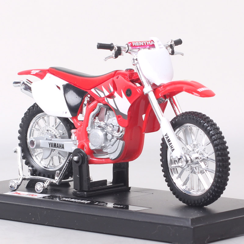 1/18 scale maisto YAMAHA YZ450F YZ-450F motorcycle MX Motocross dirt metal Diecast bike race model vehicles Toy for boy replica