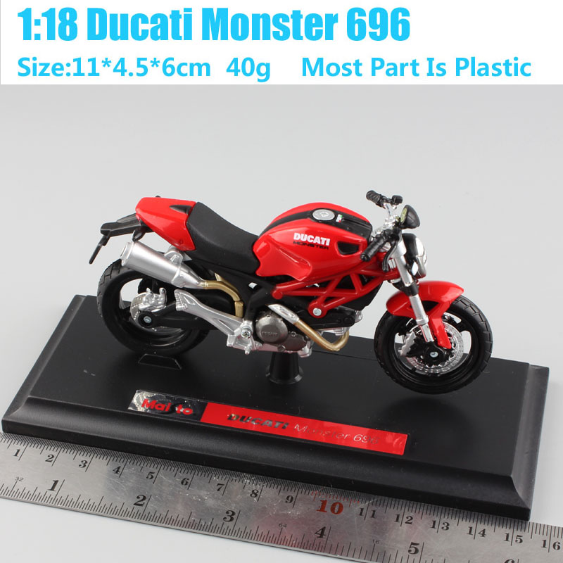 Maisto Brand 1/18 scale Ducati Monster 696 Mostro diecast motorcycles raing moto model bike Toys for Children boys collection Maisto Brand 1/18 scale Ducati Monster 696 Mostro diecast motorcycles raing moto model bike Toys for Children boys collection